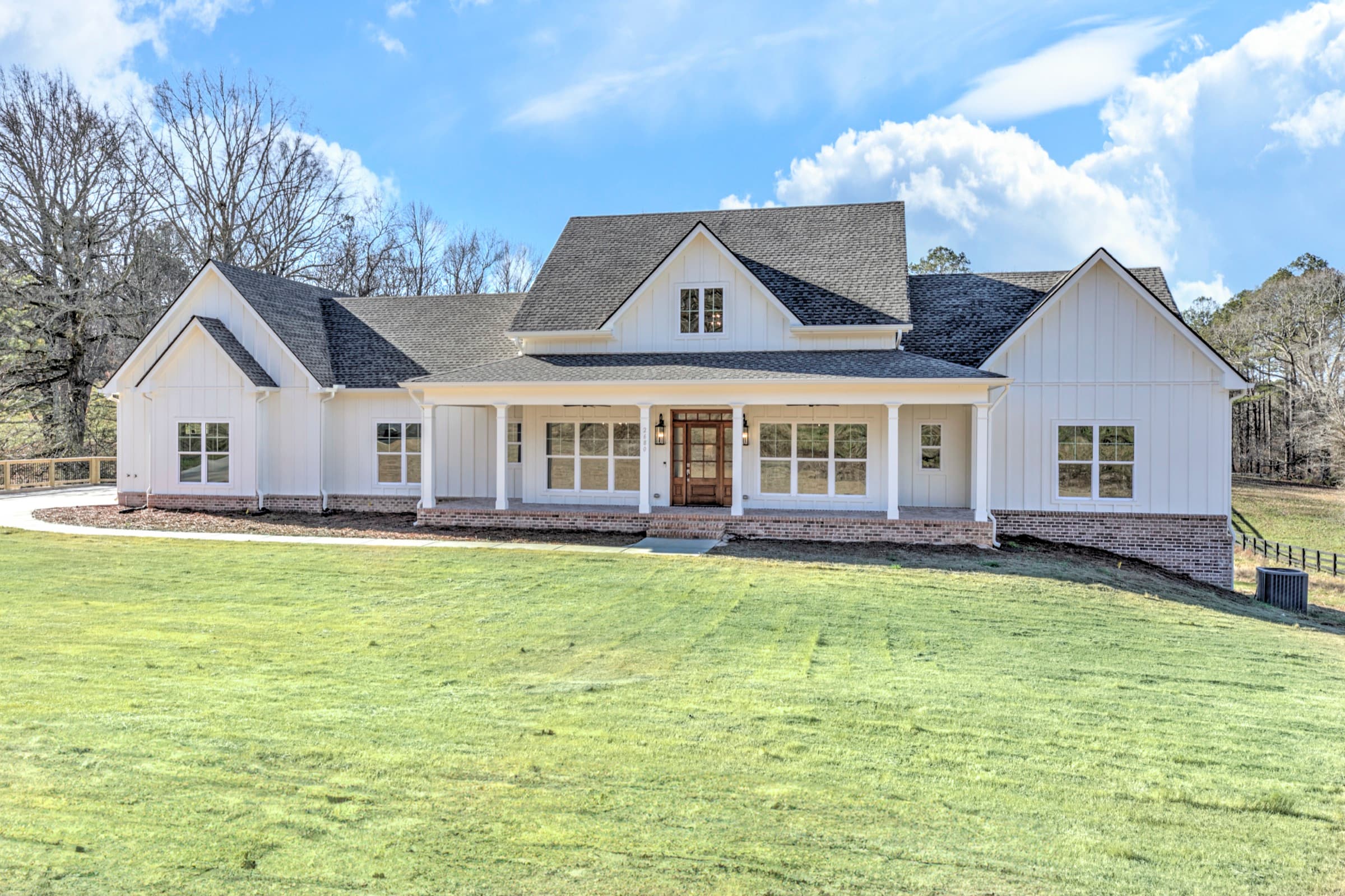 The Modern Farmhouse — exterior