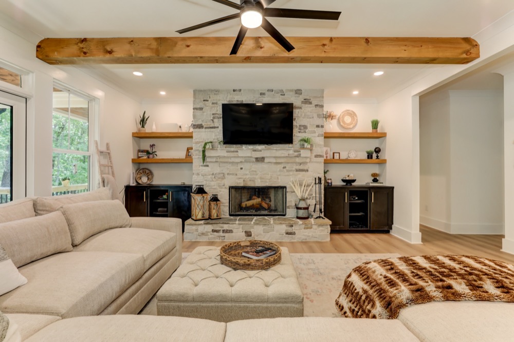 A custom home by JL Development