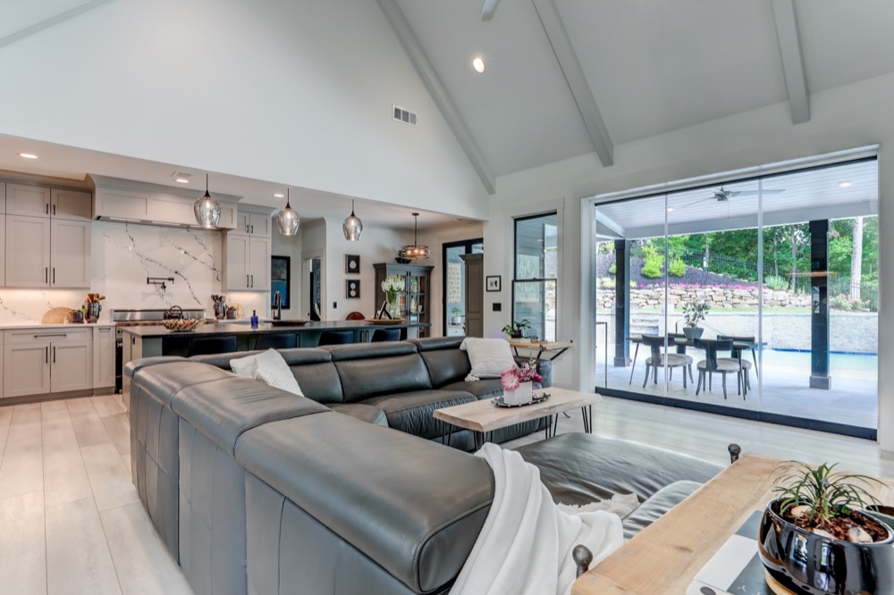 A custom home by JL Development