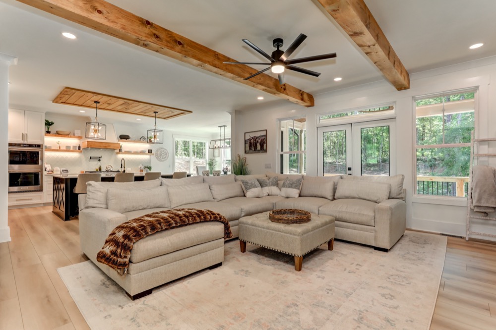 A custom home by JL Development